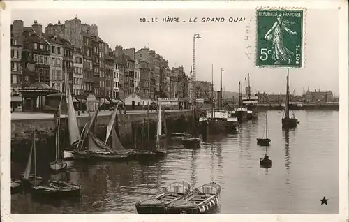 Le Havre Le Grand Quai bateau Kat. Le Havre