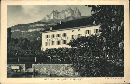 Annecy Haute Savoie Lac Abbaye de Talloires Kat. Annecy