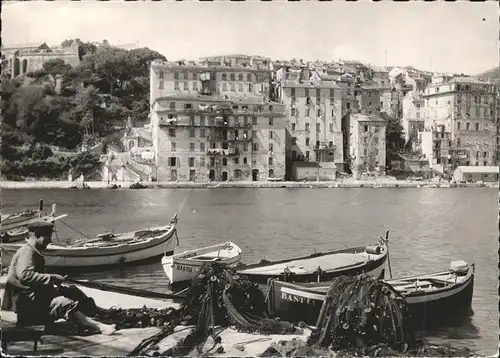 Bastia Le vieux port bateau pecheurs Kat. Bastia