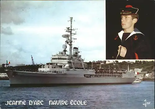 kk20592 Brest Finistere Jeanne d'Arc Navire Ecole Matrose Kategorie. Brest Alte Ansichtskarten