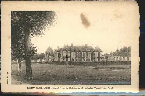 Boissy Saint Leger Chateau de Grosbois Schloss Kat. Boissy Saint Leger