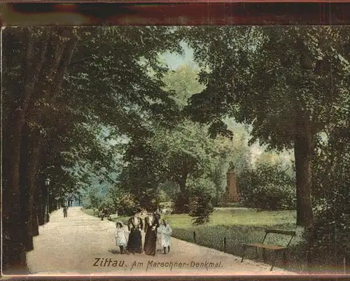 Zittau Marschner Denkmal Kat. Zittau