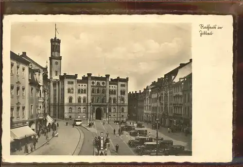 Zittau Rathaus Feldpost Kat. Zittau