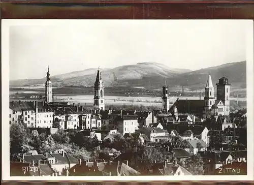 Zittau Aussicht Kat. Zittau