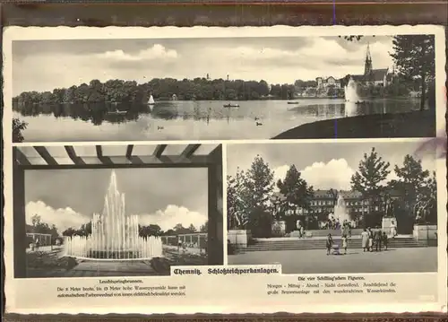 Chemnitz Schlossteichparkanlagen Kat. Chemnitz