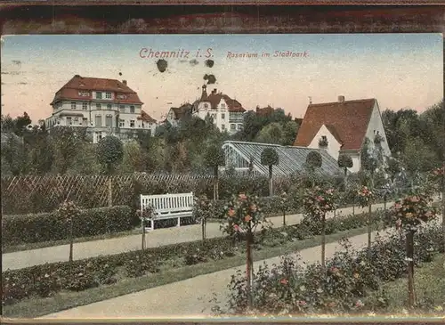 Chemnitz Rosarium Stadtpark Kat. Chemnitz