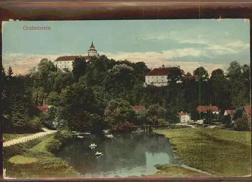 Grafenstein Grottau Burg Grafenstein / Hradek nad Nisou /Liberec