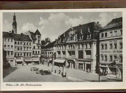 Zittau Rathausplatz Kat. Zittau