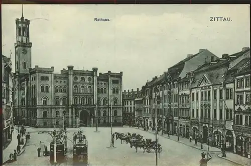 Zittau Rathaus Kat. Zittau