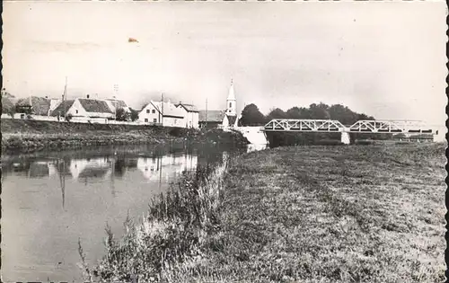 Oberhergheim Vue prise de l Ill Kat. Oberhergheim