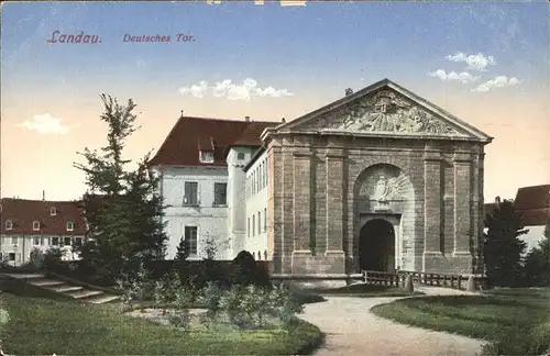 Landau Pfalz Deutsches Tor / Landau in der Pfalz /Landau Pfalz Stadtkreis