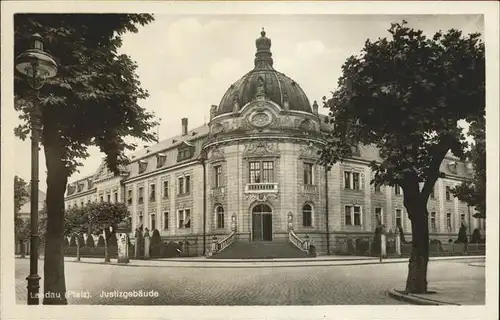 Landau Pfalz Justizgebaeude Kat. Landau in der Pfalz