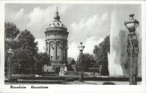 Mannheim Wasserturm Kat. Mannheim