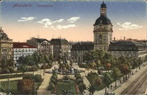 Mannheim Paradeplatz Kat. Mannheim