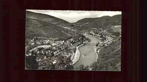 Heidelberg Neckar Neckartal Schlierbach Aue Campingplatz Kat. Heidelberg