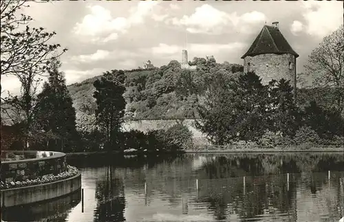 Weinheim Bergstrasse Schlosspark Kat. Weinheim