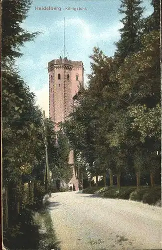 Heidelberg Neckar Koenigstuhl Kat. Heidelberg