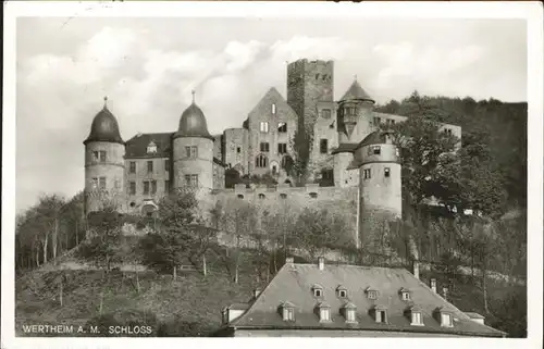 Wertheim Main Schloss Kat. Wertheim