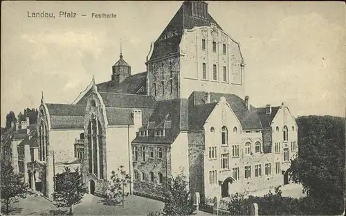 Landau Pfalz Festhalle Kat. Landau in der Pfalz