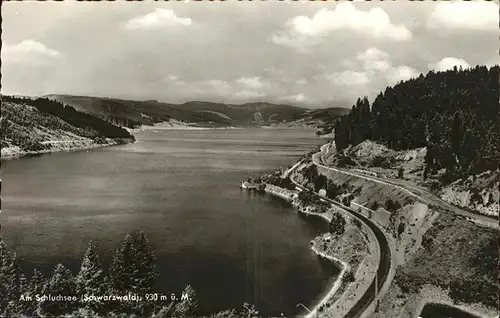 Schluchsee Eisenbahnstrecke See Kat. Schluchsee