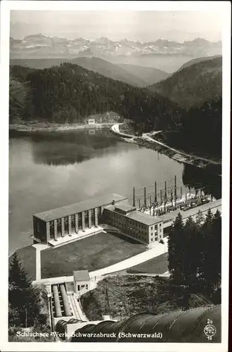 Schluchsee Werk Schwarzabruck Kat. Schluchsee