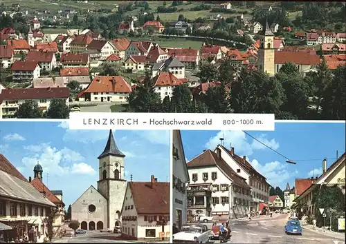 Lenzkirch Stadt Kirche Kat. Lenzkirch