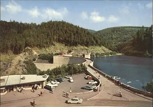 Okertalsperre Harz Sperrmauer Kat. Goslar