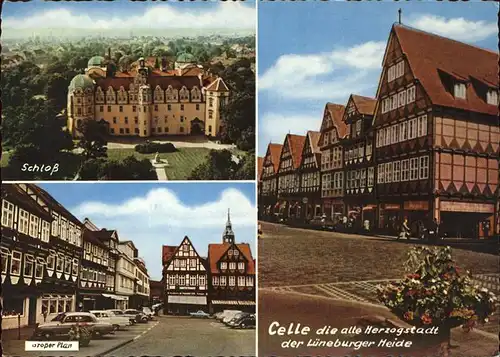 Celle Niedersachsen Grosser Platz Schloss / Celle /Celle LKR