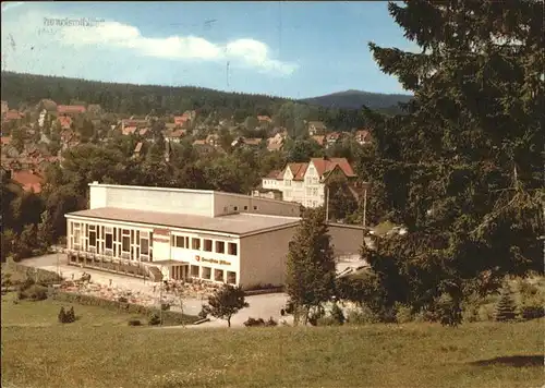 Braunlage Kurhaus Achtermann Kat. Braunlage Harz