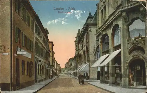 Landau Pfalz Marktstr. Kat. Landau in der Pfalz