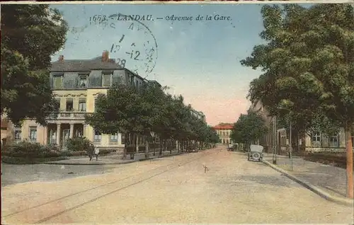 Landau Pfalz Avenue de la Gare / Landau in der Pfalz /Landau Pfalz Stadtkreis