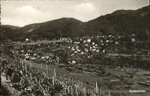 Badenweiler Gesamtansicht Kat. Badenweiler