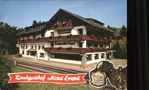 Rickenbach Hotzenwald Hotel Engel Kat. Rickenbach