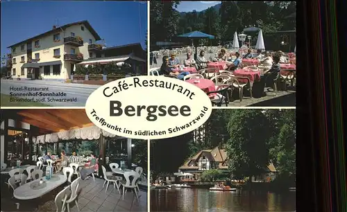 Birkendorf Cafe Bergsee Kat. uehlingen Birkendorf