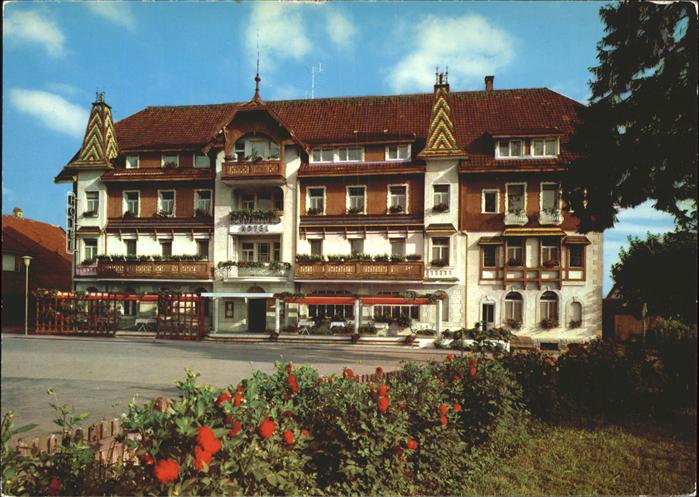 Bonndorf Schwarzwald Schwarzwald-Hotel / Bonndorf /Waldshut LKR Nr ...