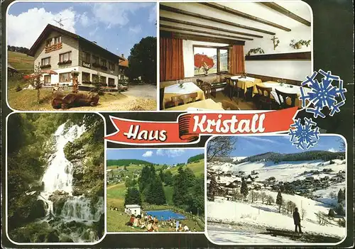 Todtnauberg Schwarzwald Haus Kristall Kat. Todtnau
