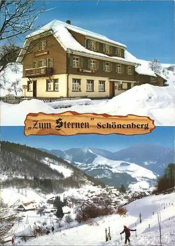 Schoenenberg Schwarzwald Pension Zum Sternen Kat. Schoenenberg