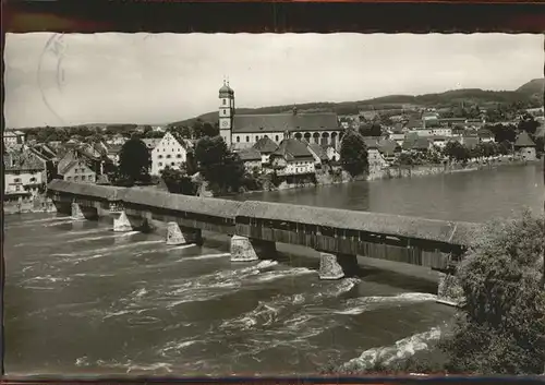 Bad Saeckingen Rheinbruecke Kat. Bad Saeckingen