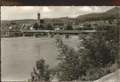 Bad Saeckingen Rheinbruecke Kat. Bad Saeckingen