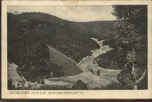 Hochblauen Marzeller Tal Kat. Badenweiler