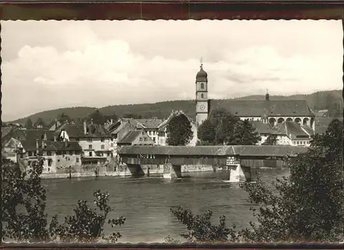 Bad Saeckingen Rheinbruecke Kat. Bad Saeckingen