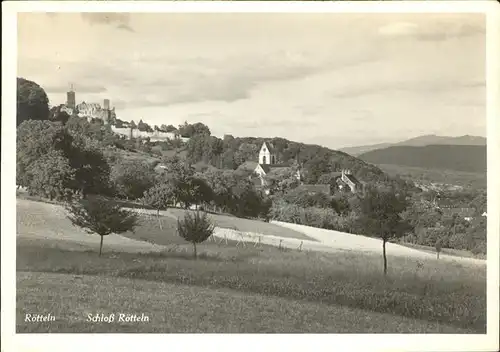 Loerrach Schloss Roetteln Kat. Loerrach