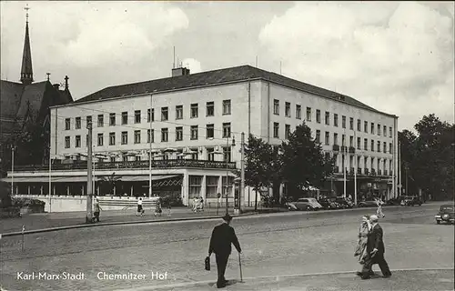 Karl Marx Stadt Chemnitzer Hof Kat. Chemnitz