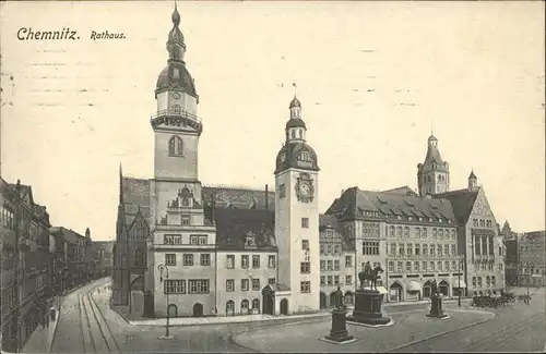 Chemnitz Rathaus Kat. Chemnitz