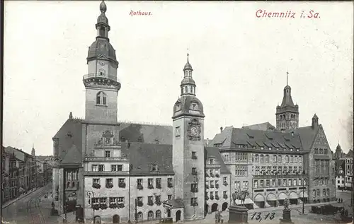 Chemnitz Rathaus Kat. Chemnitz