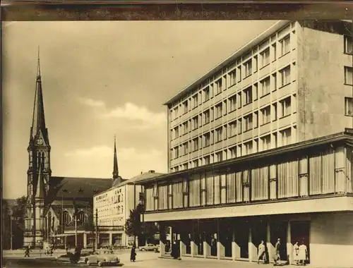 Karl Marx Stadt Bahnhofstr. Theaterplatz Kat. Chemnitz