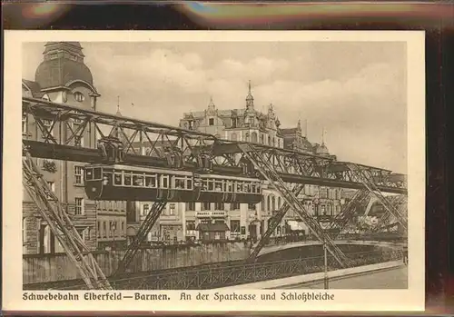 Elberfeld Wuppertal Barmen Sparkasse Schlossbleiche / Wuppertal /Wuppertal Stadtkreis