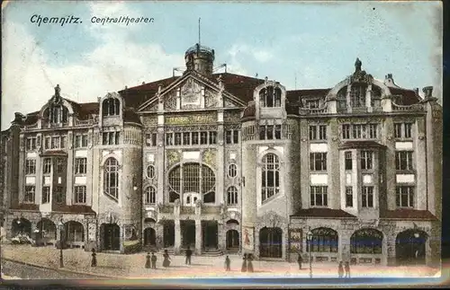 Chemnitz Centraltheater Kat. Chemnitz