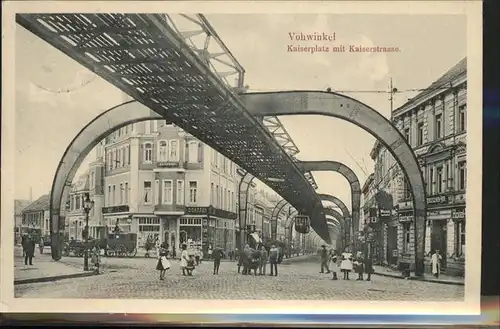 Vohwinkel Kaiserplatz Kaiserstr. Strassenbahn Kat. Wuppertal