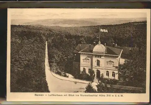 Barmen Wuppertal Luftkurhaus Murmelbachtal Kat. Wuppertal